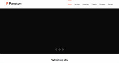 Desktop Screenshot of panatonsoftware.com